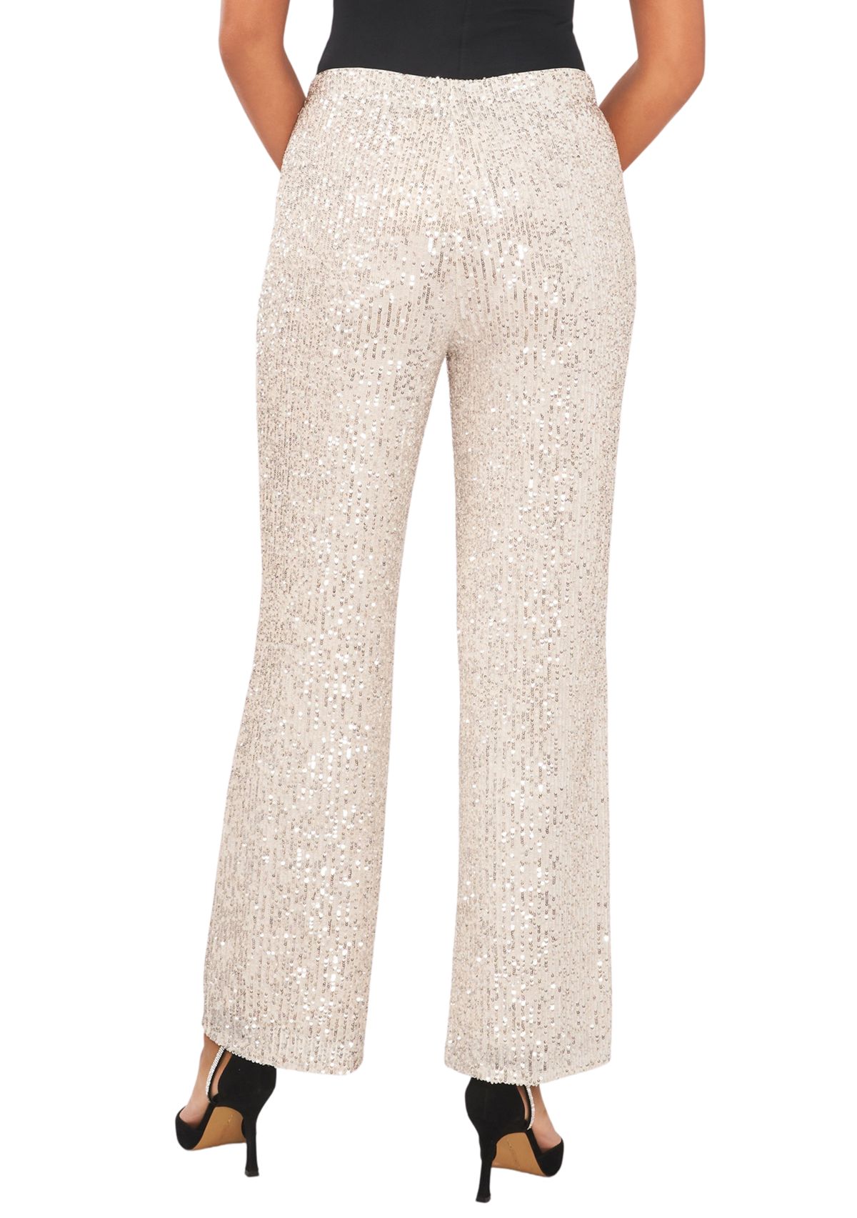 Womens Sequin Pants 