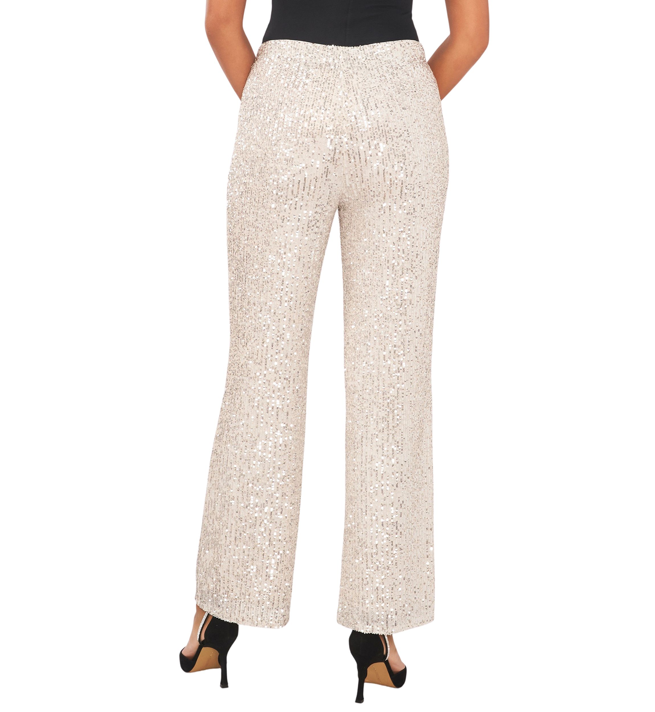 Womens Sequin Pants 