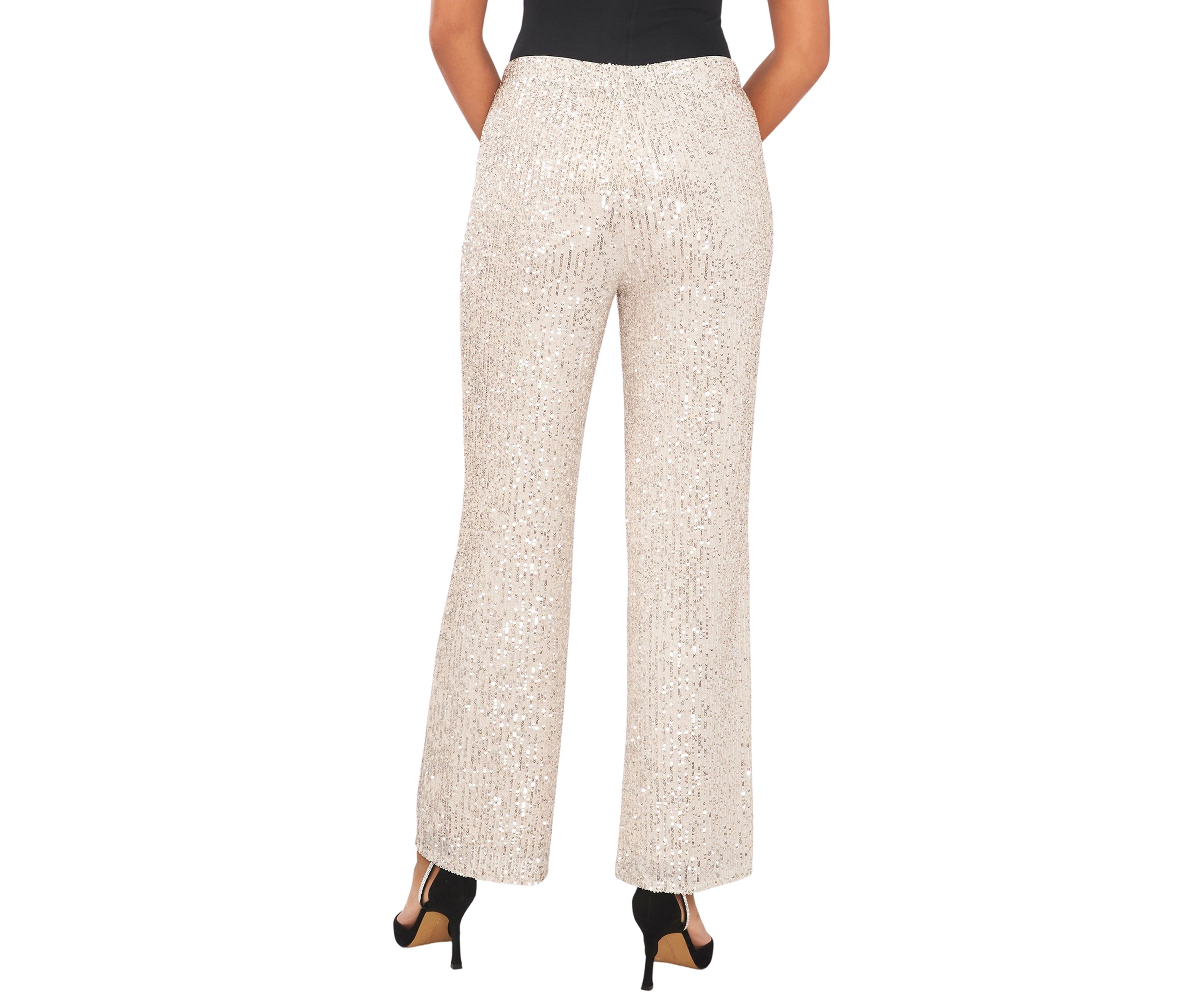 Womens Sequin Pants 