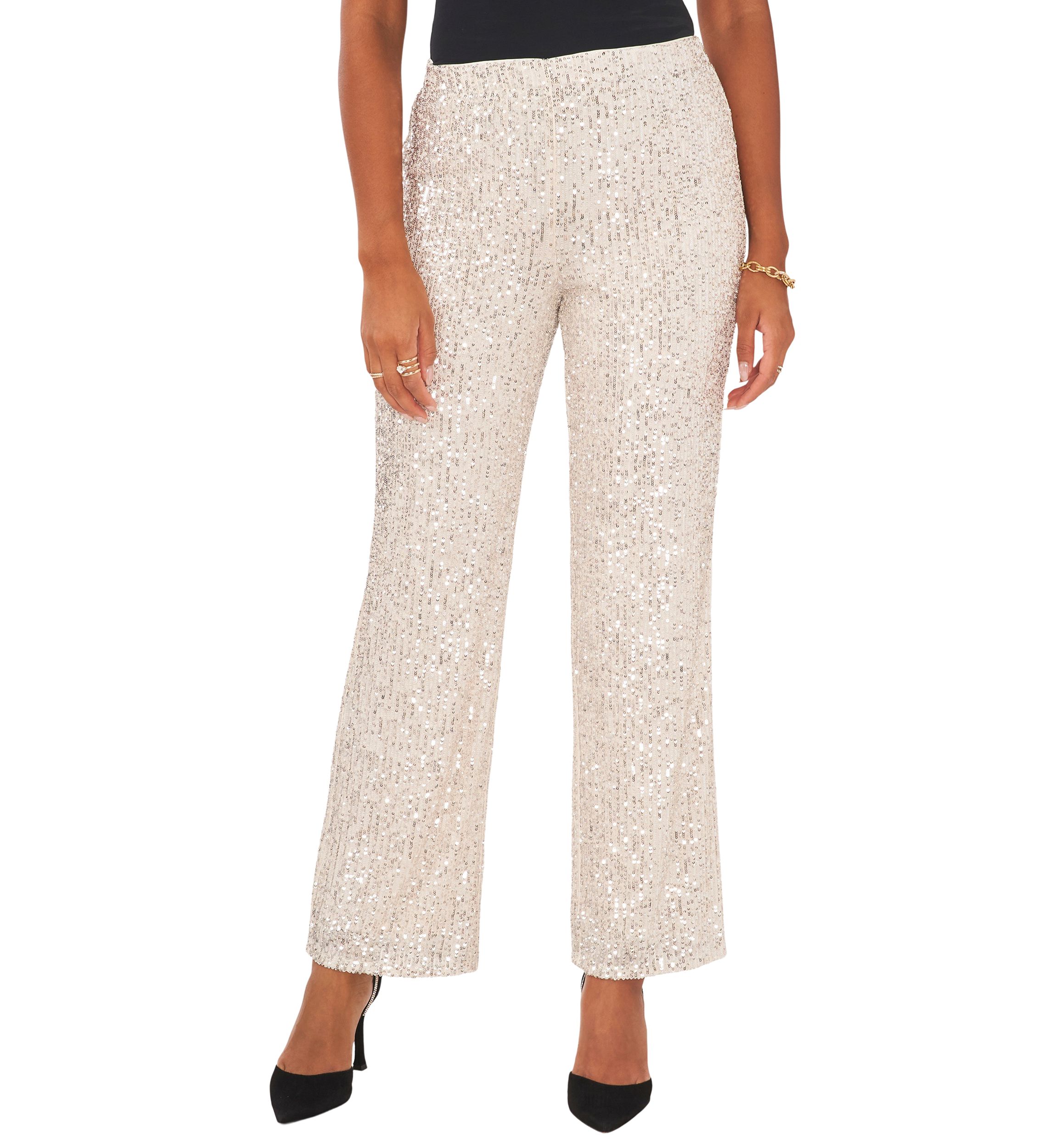Womens Sequin Pants 