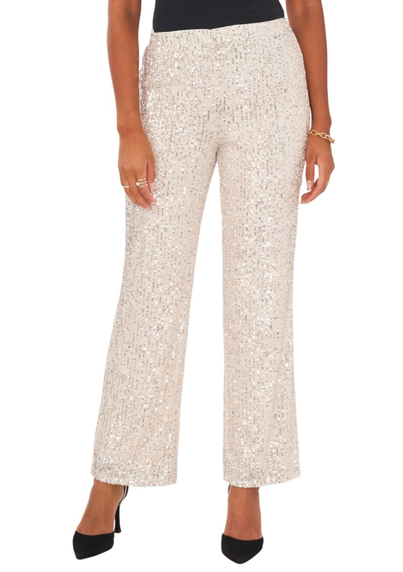 Womens Sequin Pants 