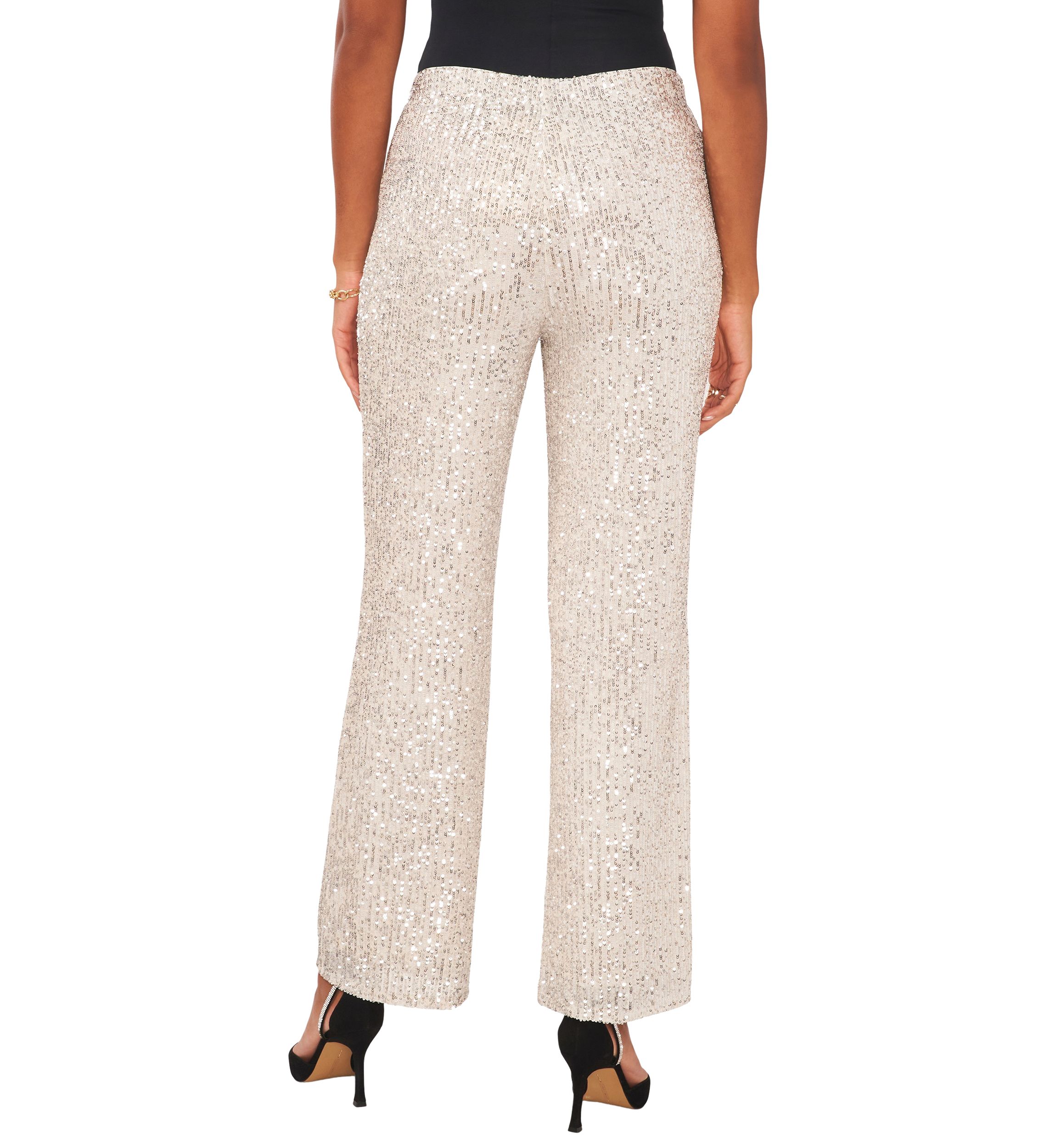 Womens Sequin Pants 