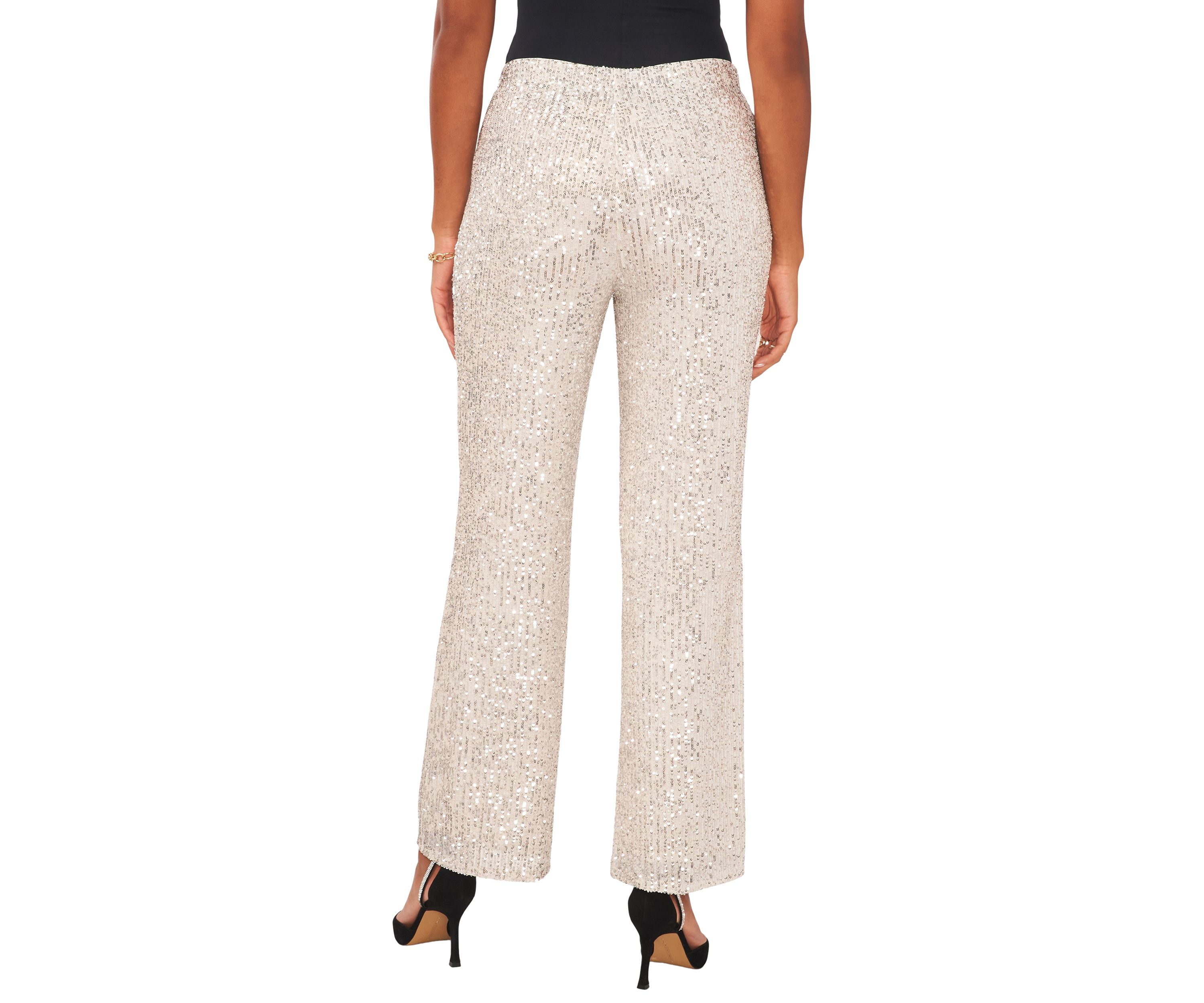 Womens Sequin Pants 