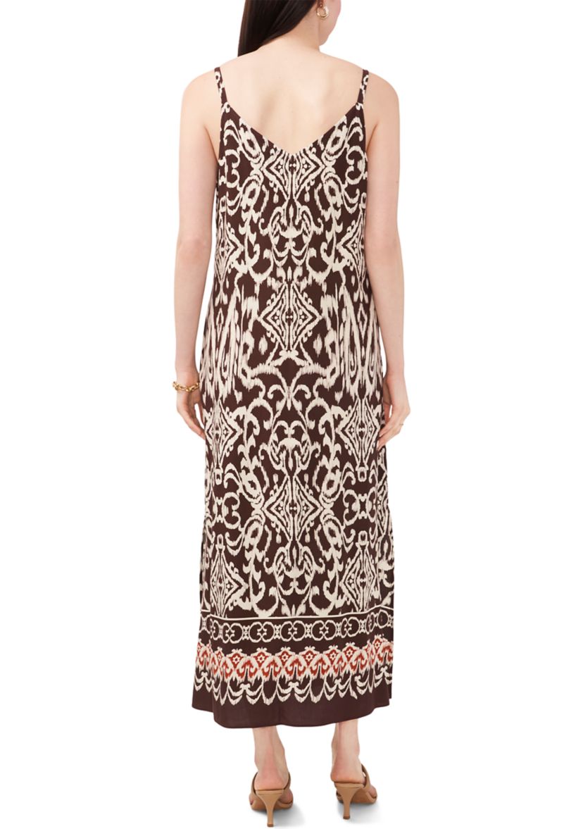 Womens Printed Maxi Dress