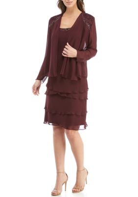 Belk burgundy dress hotsell