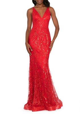 Belk red sale formal dresses