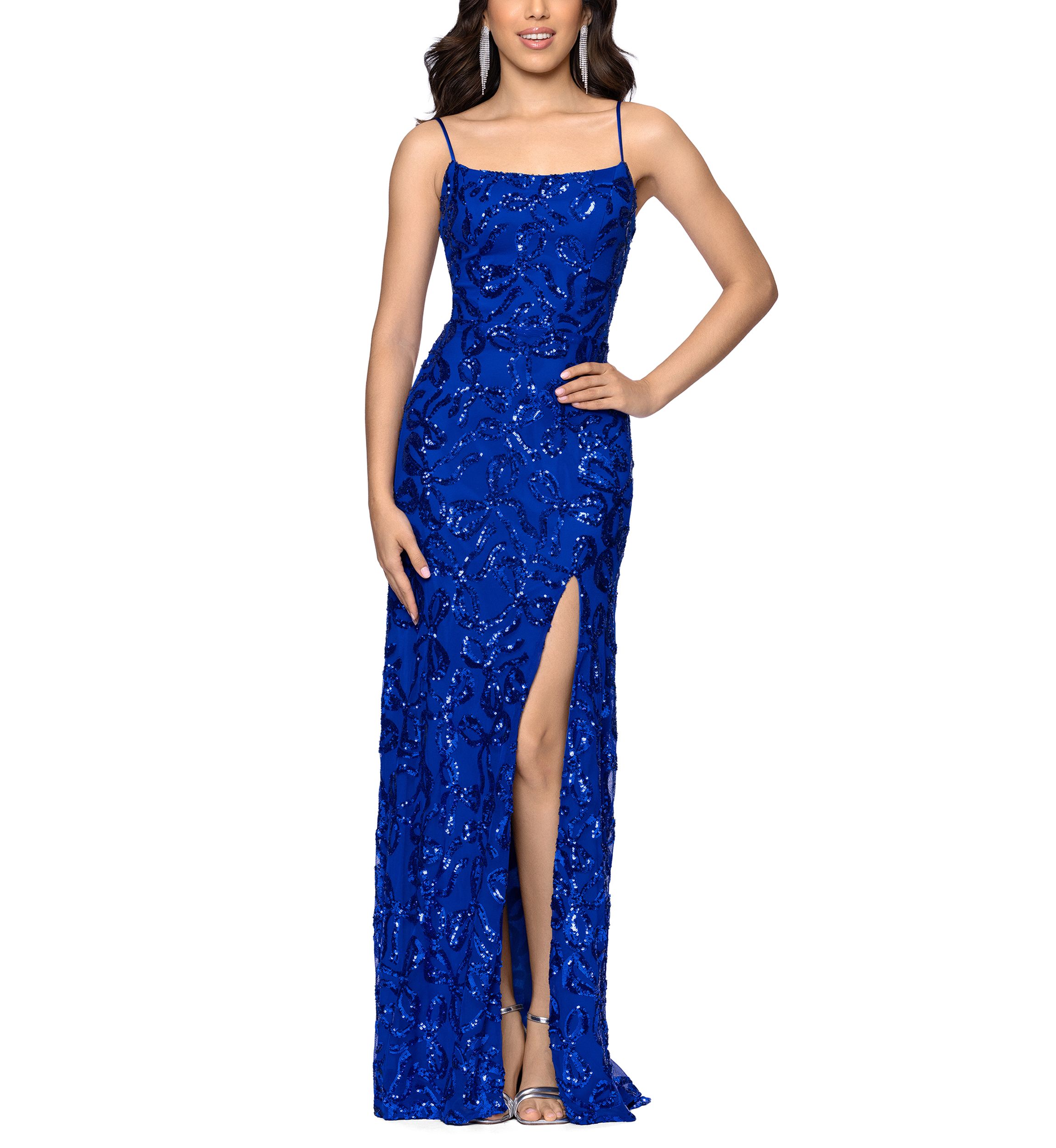 black high neck formal dress Black High Neck Mermaid Prom Dress with Open Back main image 1