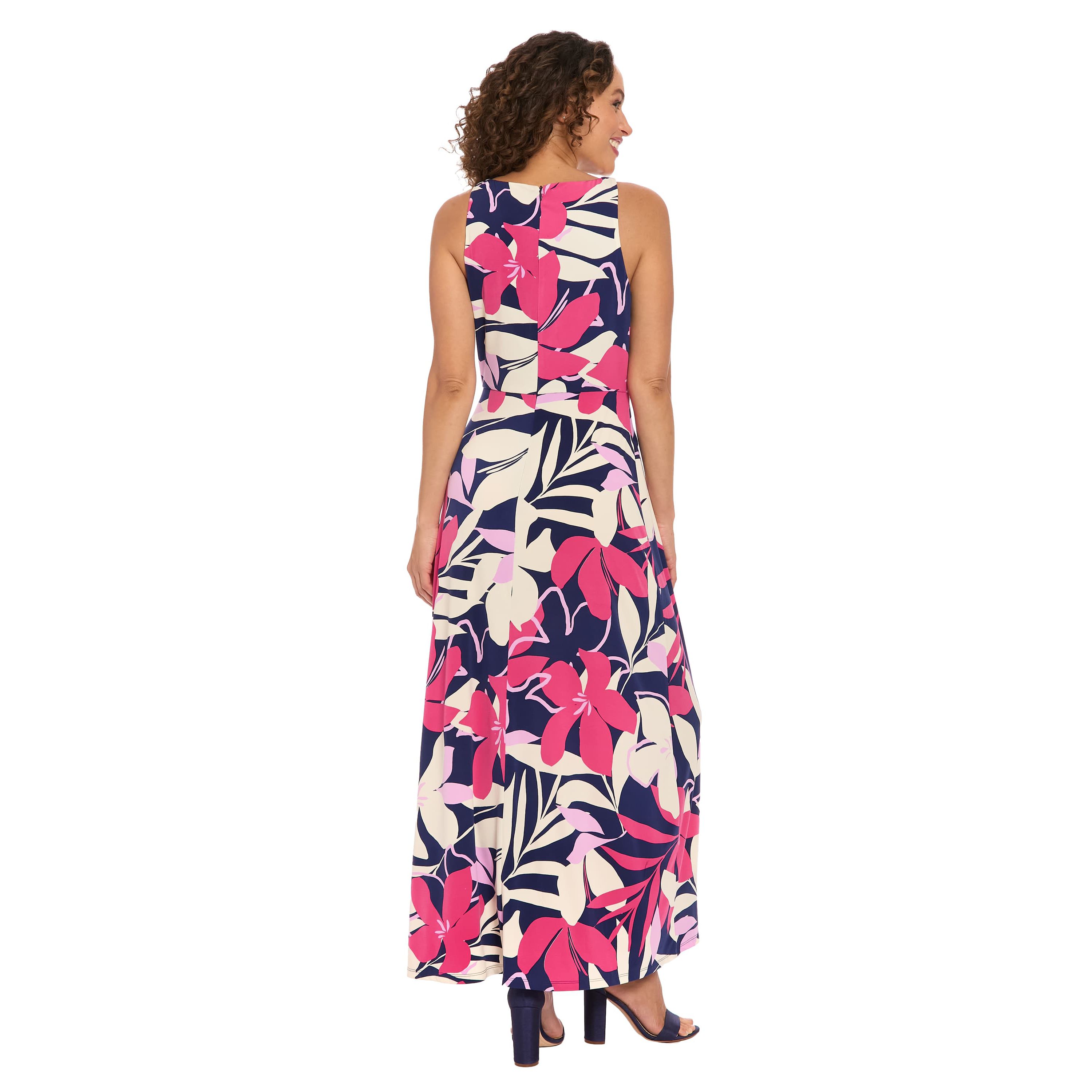 SIDE TWIST MAXI DRESS