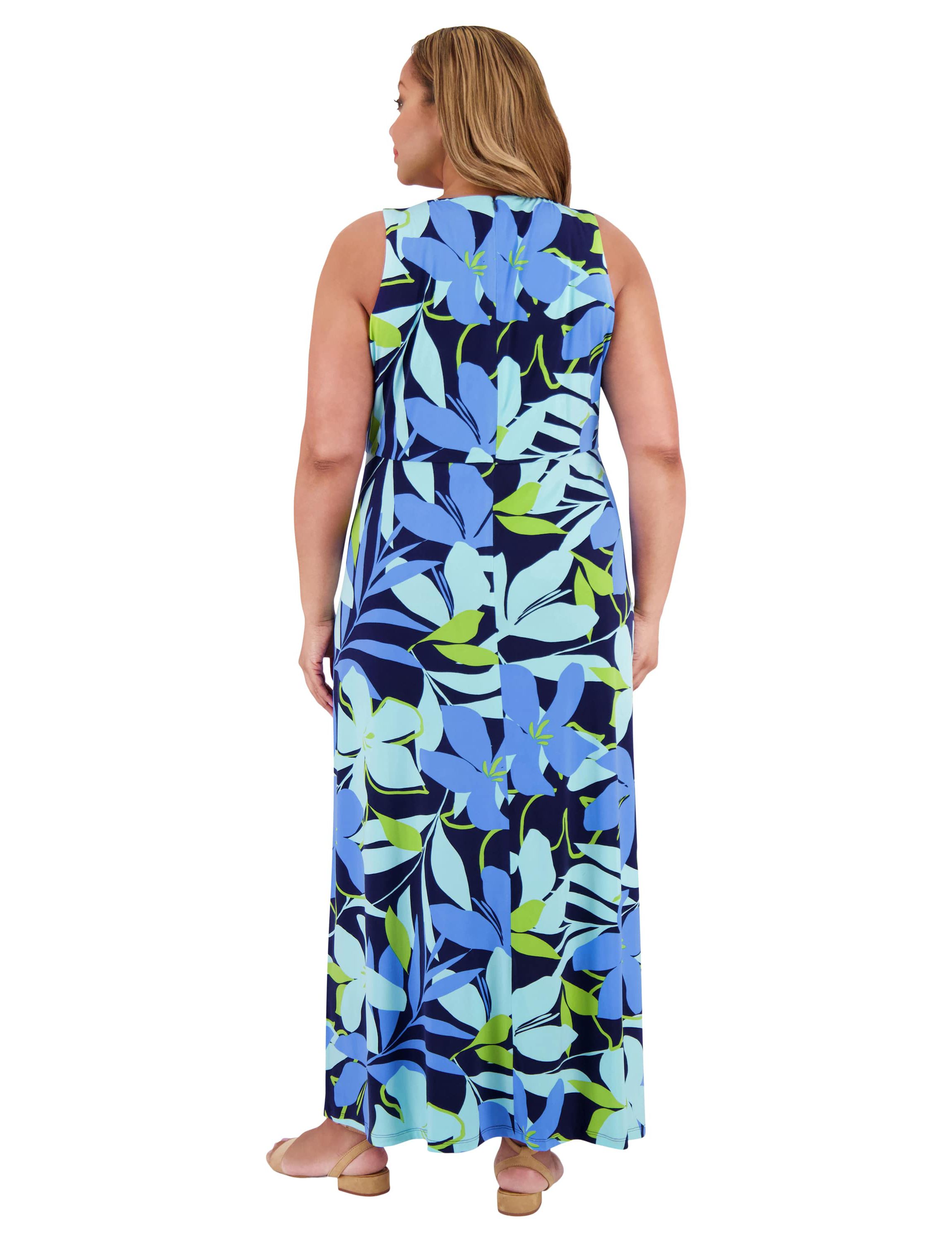 SIDE TWIST MAXI DRESS