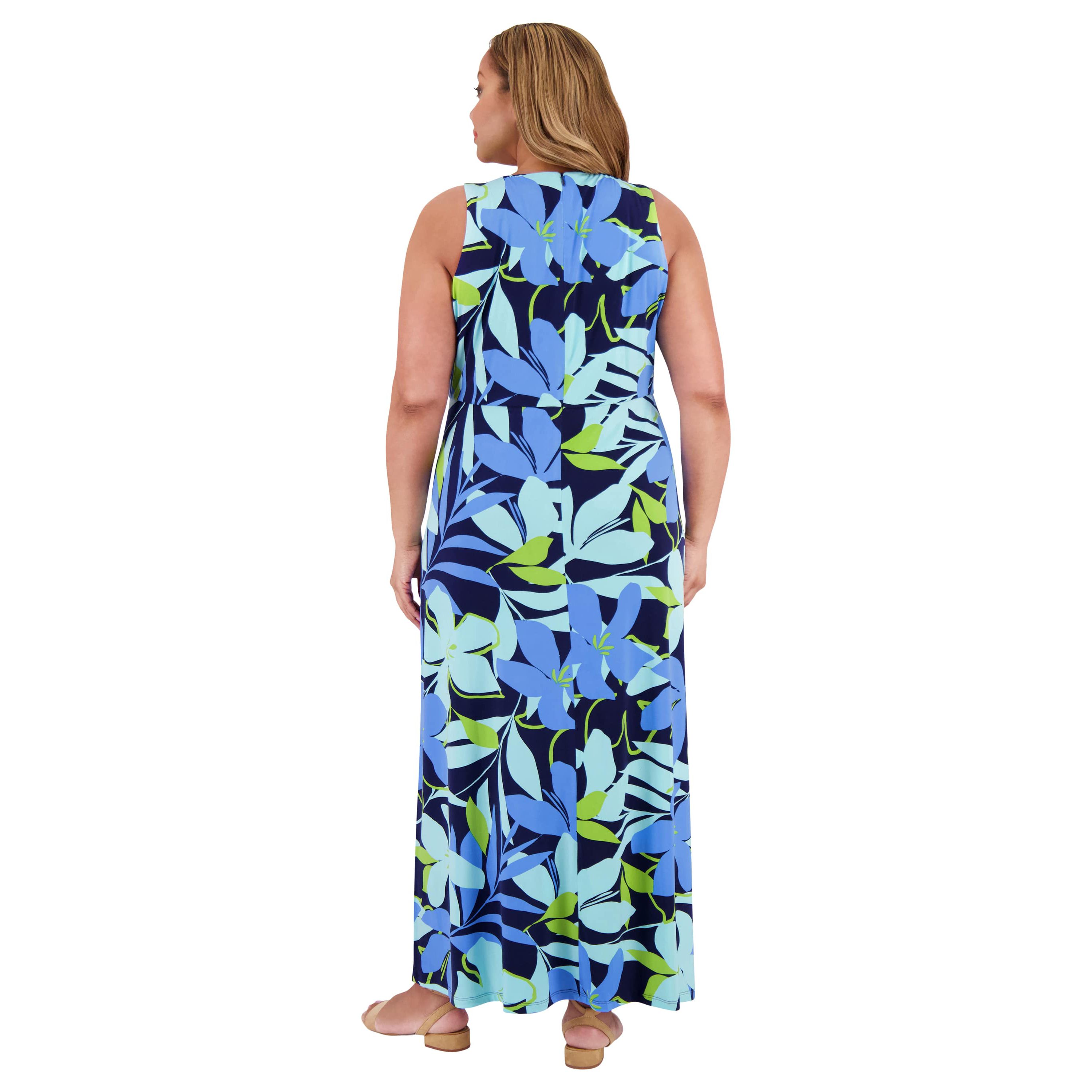 SIDE TWIST MAXI DRESS