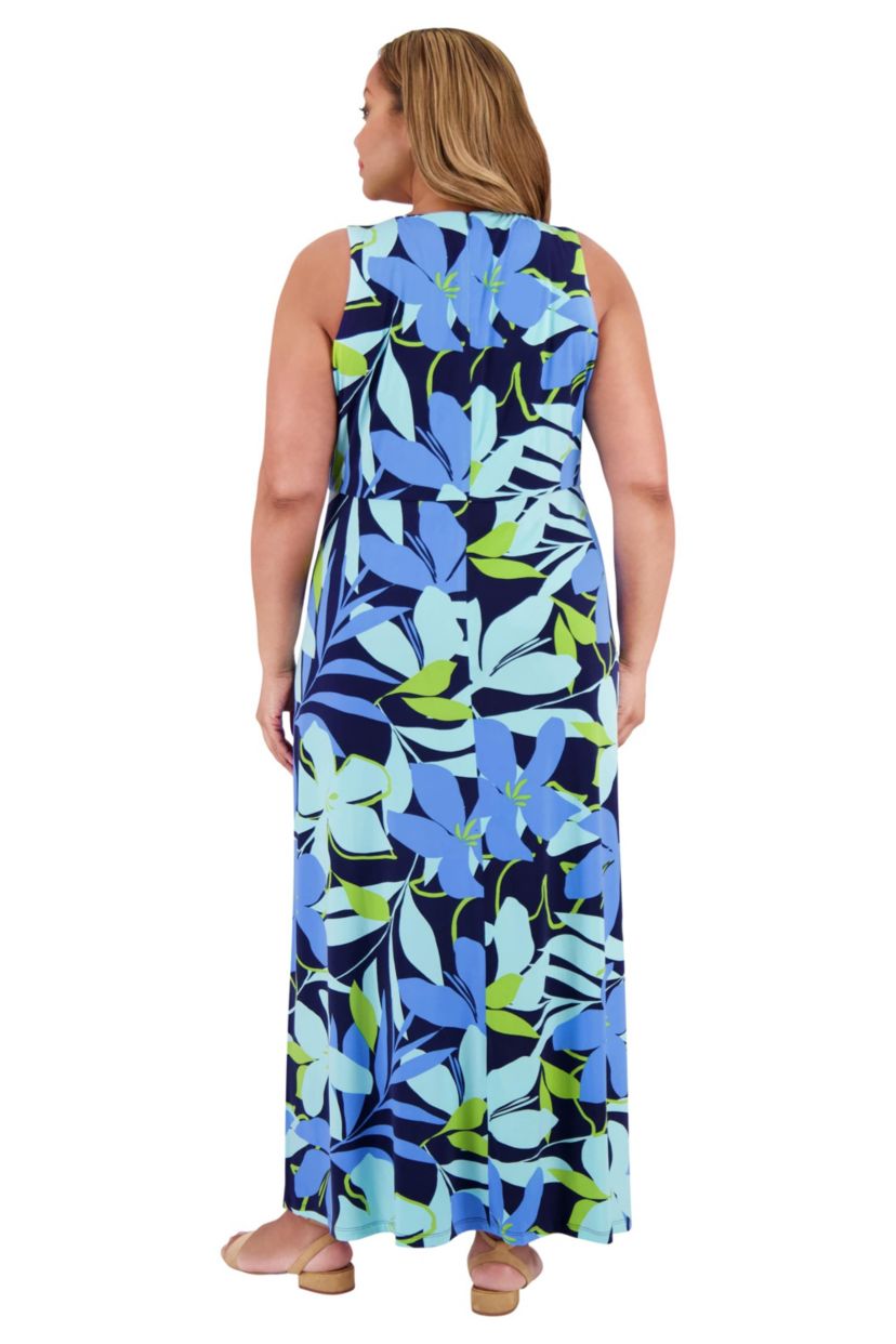 SIDE TWIST MAXI DRESS