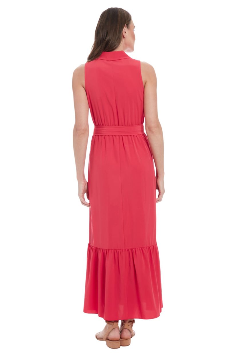 Sleeveless Maxi Shirtdress
