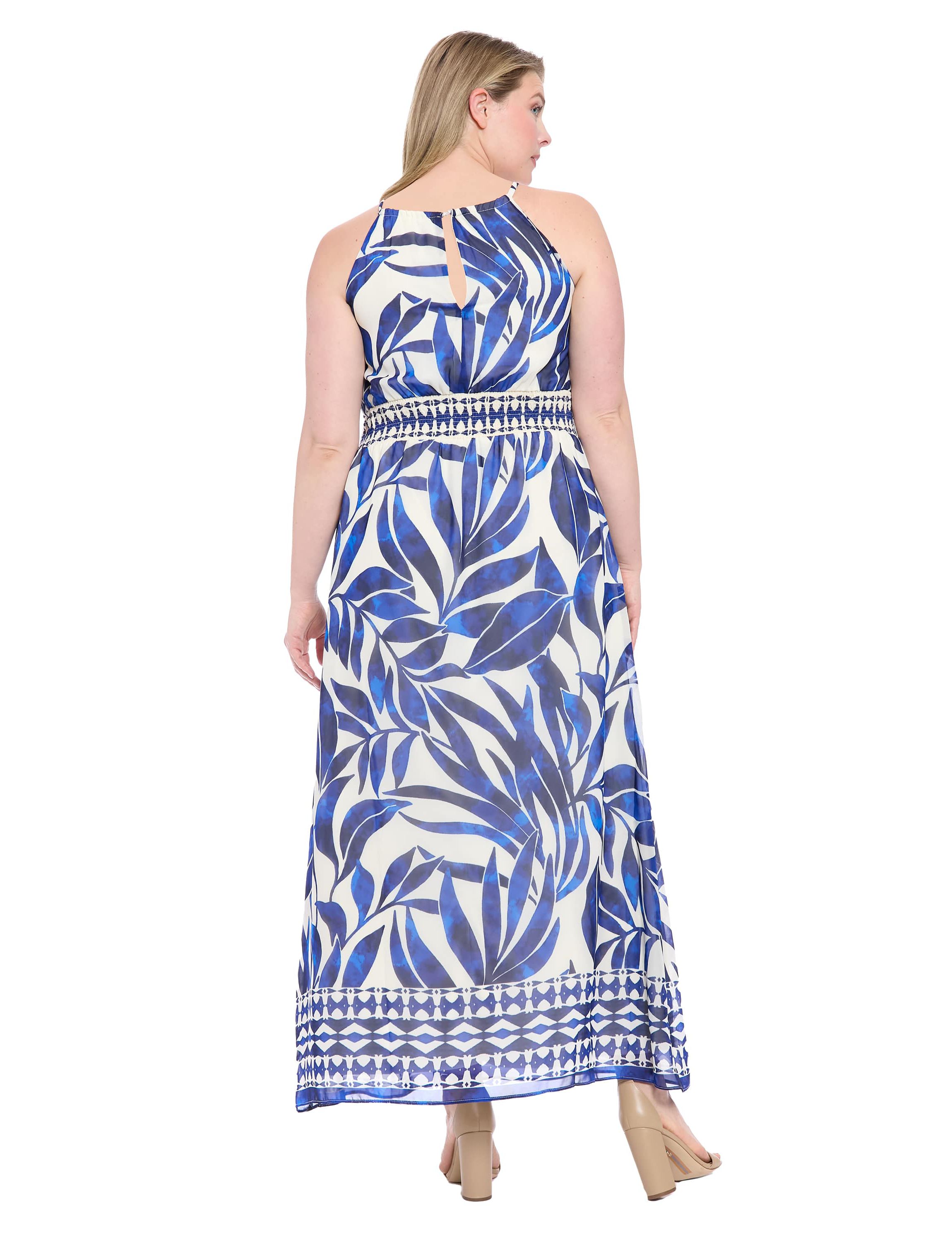 Printed Halter Maxi