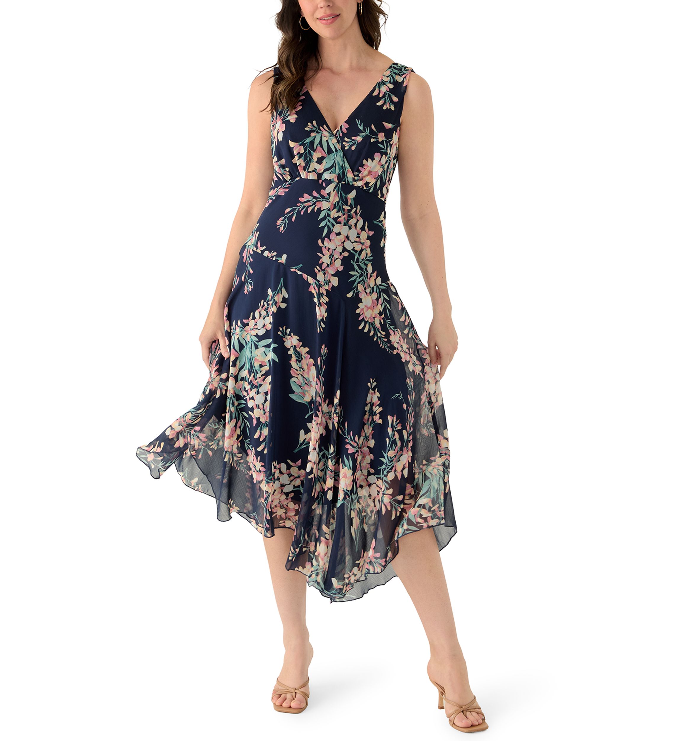 chinese dress ladies Jagged Swirl Connected Bell Sleeve Dress  The Shoe and Scarf