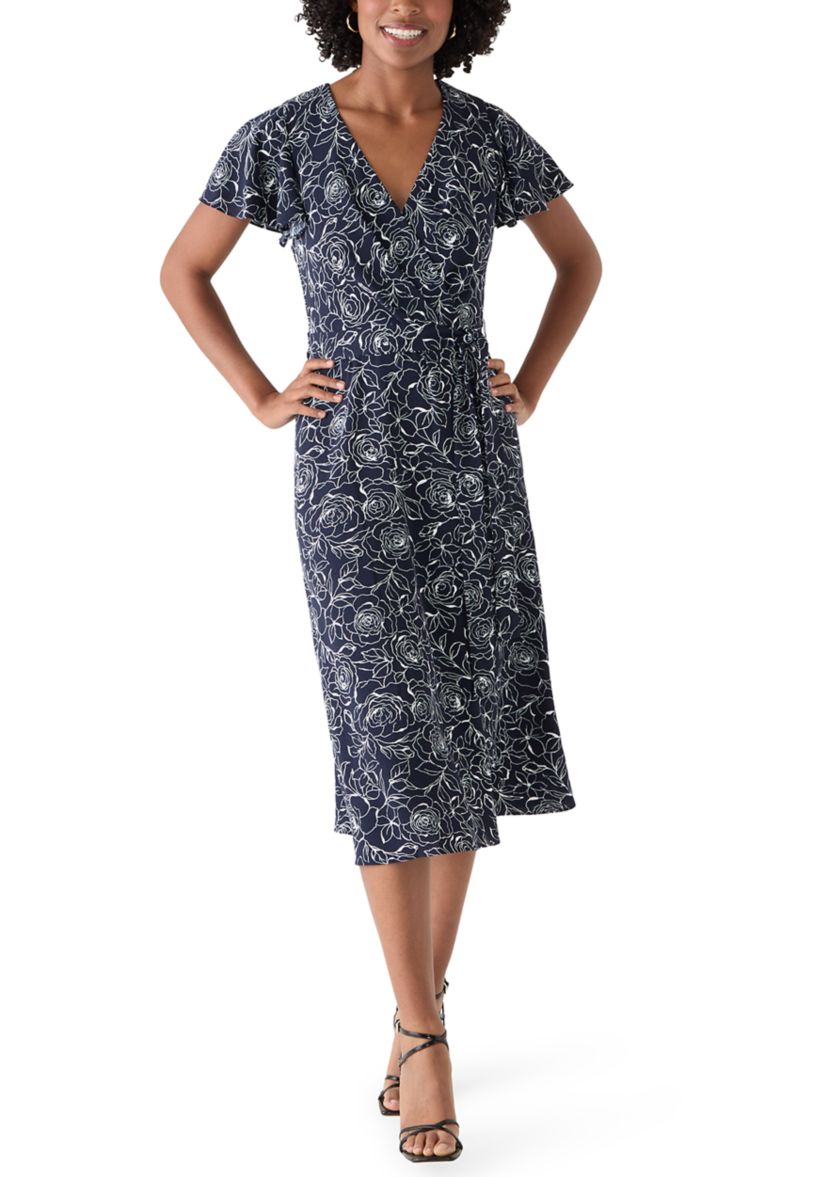 short sleeve wrap dresses for women Amazon.com: Amazon Essentials Women's Classic Cap Sleeve Wrap Dress with V  Neck (Available in Plus Size), Black, X-Small : Clothing, Shoes & Jewelry