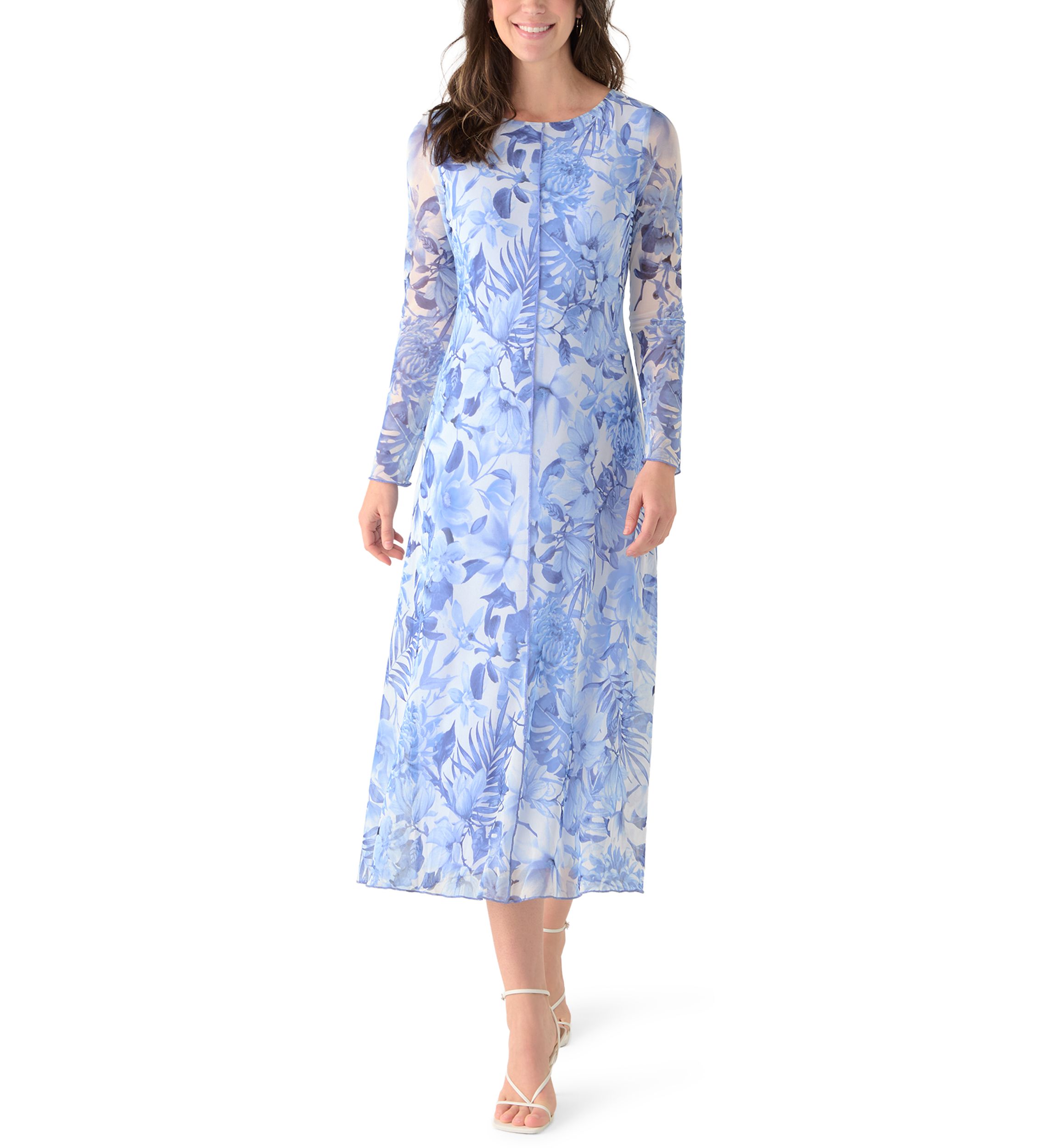 knee length dresses for ladies Connected Apparel T1312927M1 main image 1