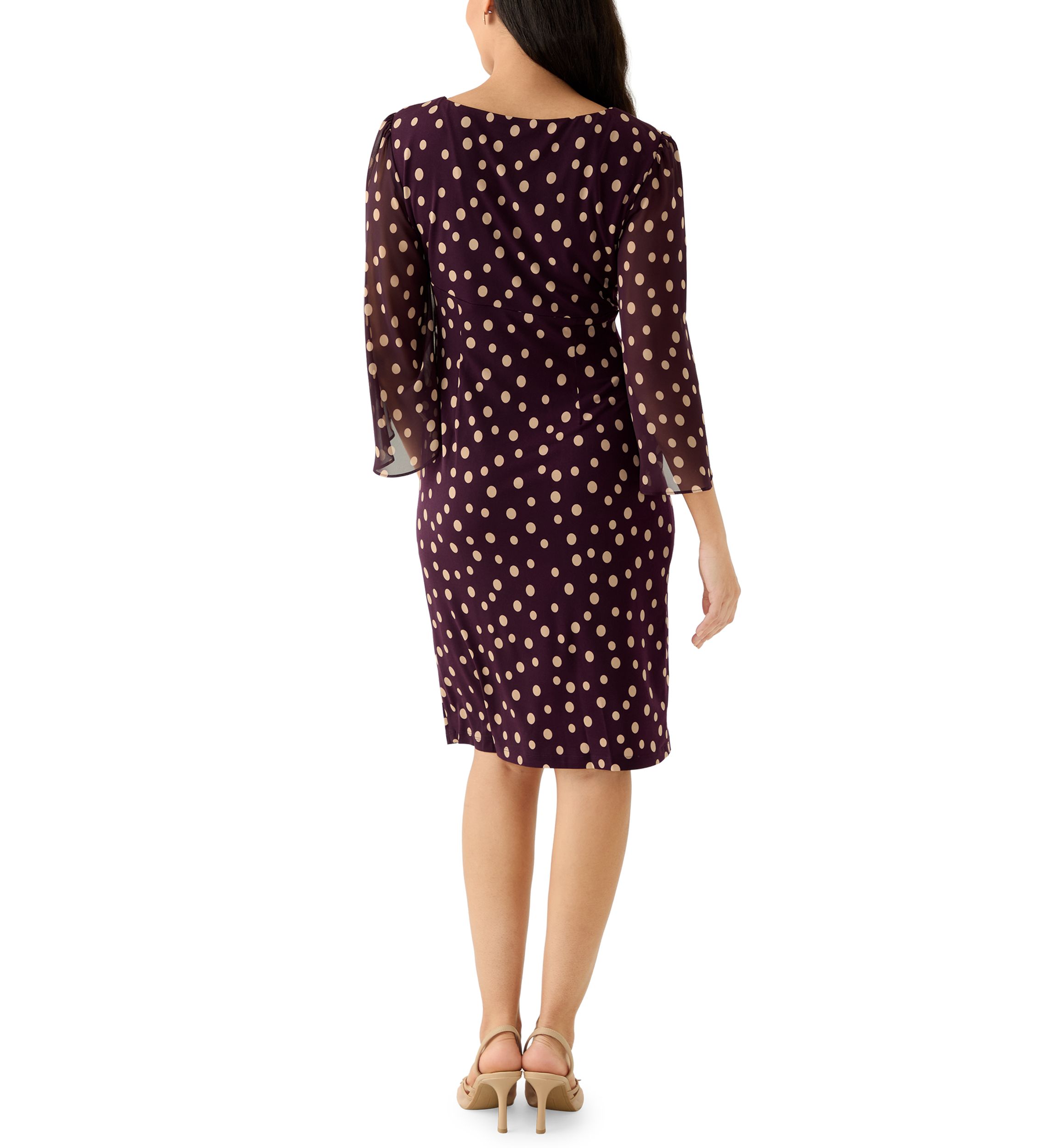 a line dress plus size Embroidered Black plus size dress main image 0