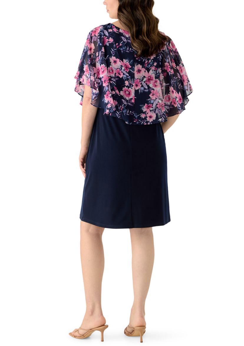 sachin and babi light blue dress Plus Size Chiffon Dresses | Light & Flowy Styles main image 0