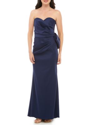 xscape satin gown