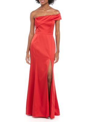 xscape satin gown