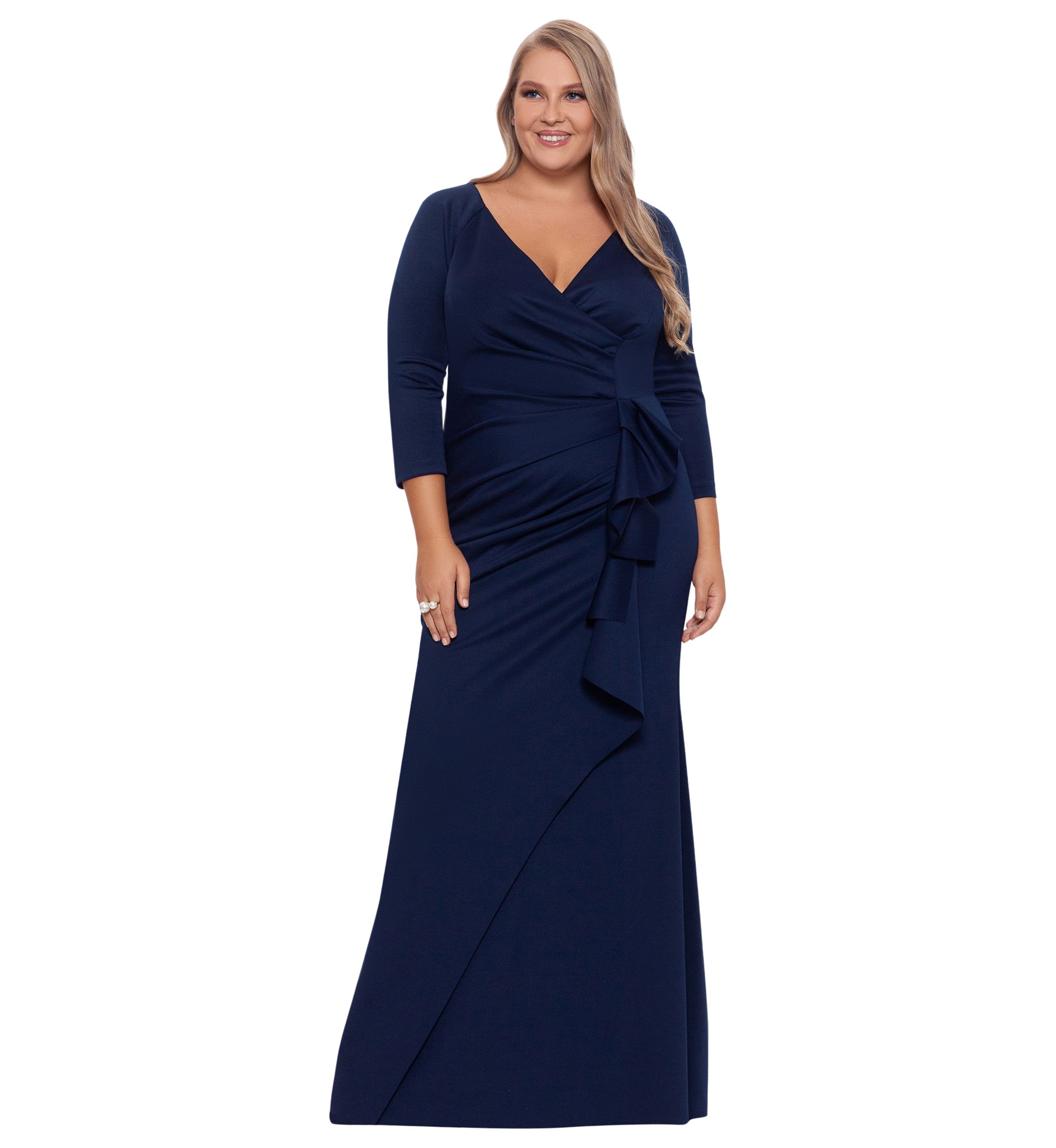 sachin and babi light blue dress Clearance: Plus Size Formal Dresses