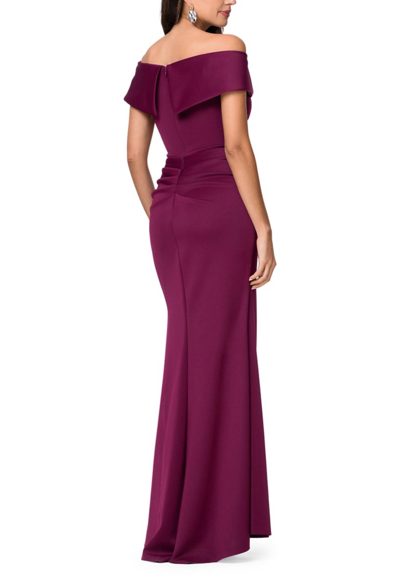 xscape off the shoulder dress Daphne