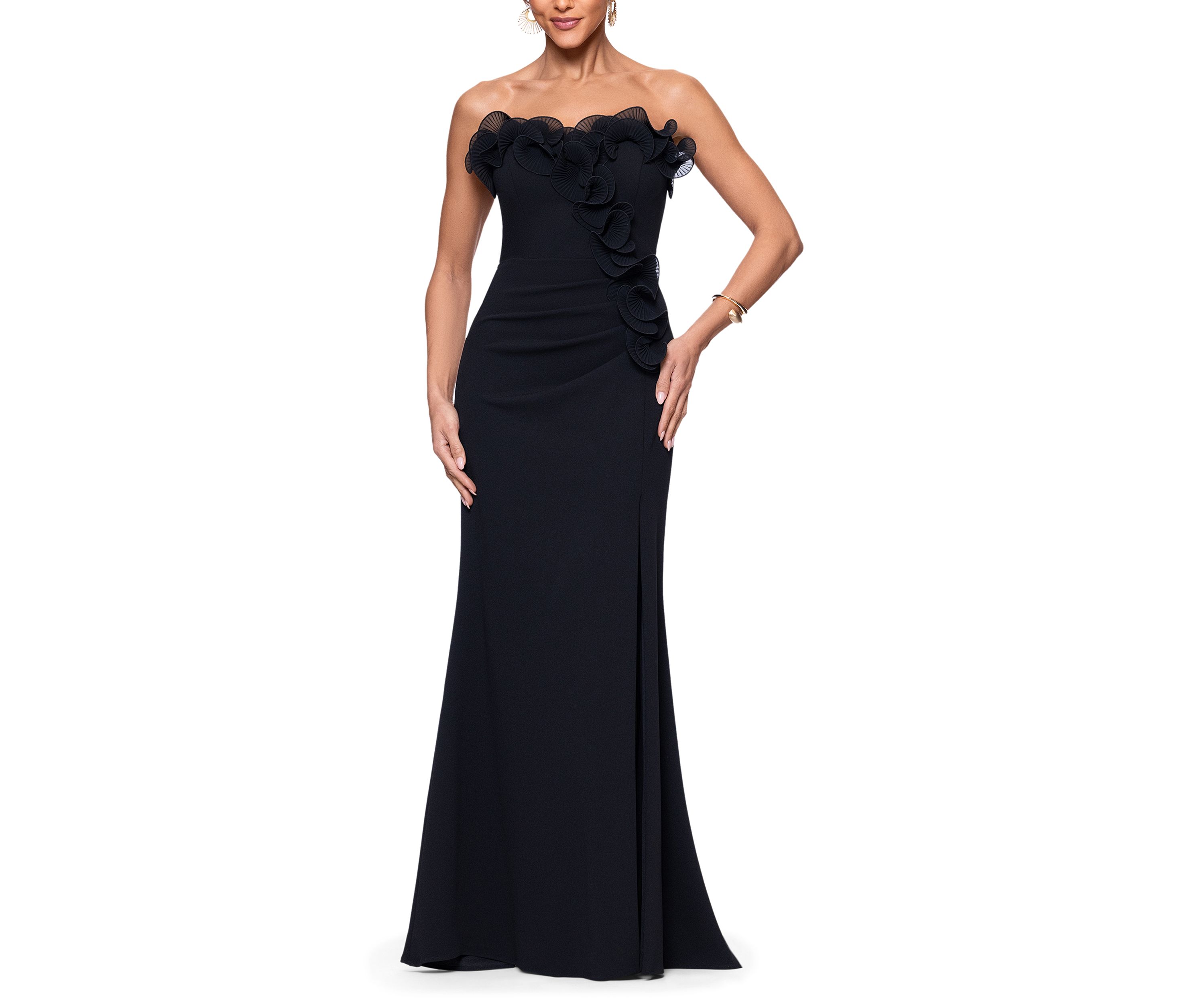 Womens Solid Slim Scuba Dress