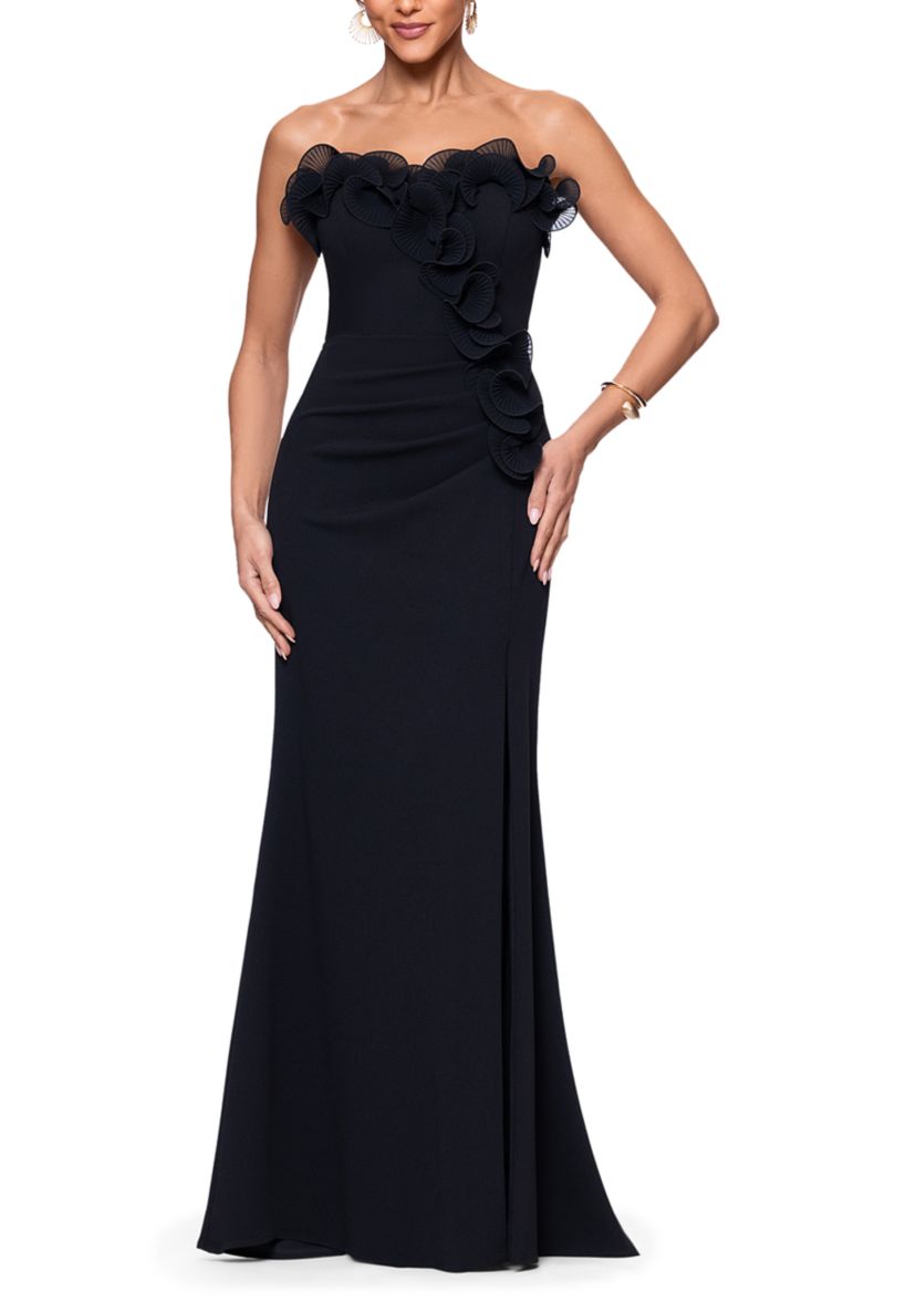 Womens Solid Slim Scuba Dress