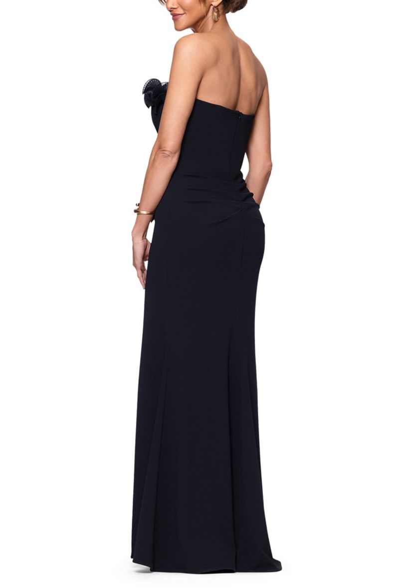 Womens Solid Slim Scuba Dress