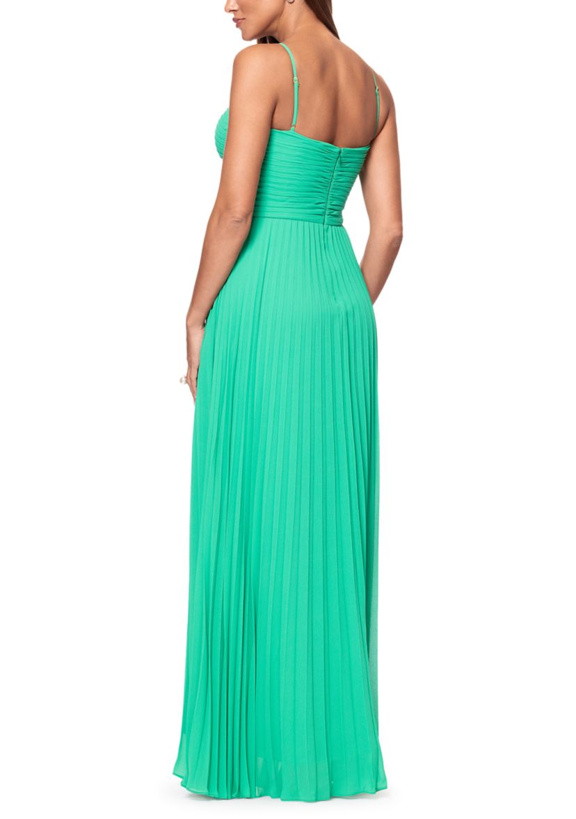 kelly green pleated dress Alexander McQueen by Sarah Burton - Green Women Party/Cocktail Dress main image 1