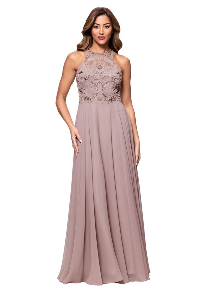 Womens Embellished Gown