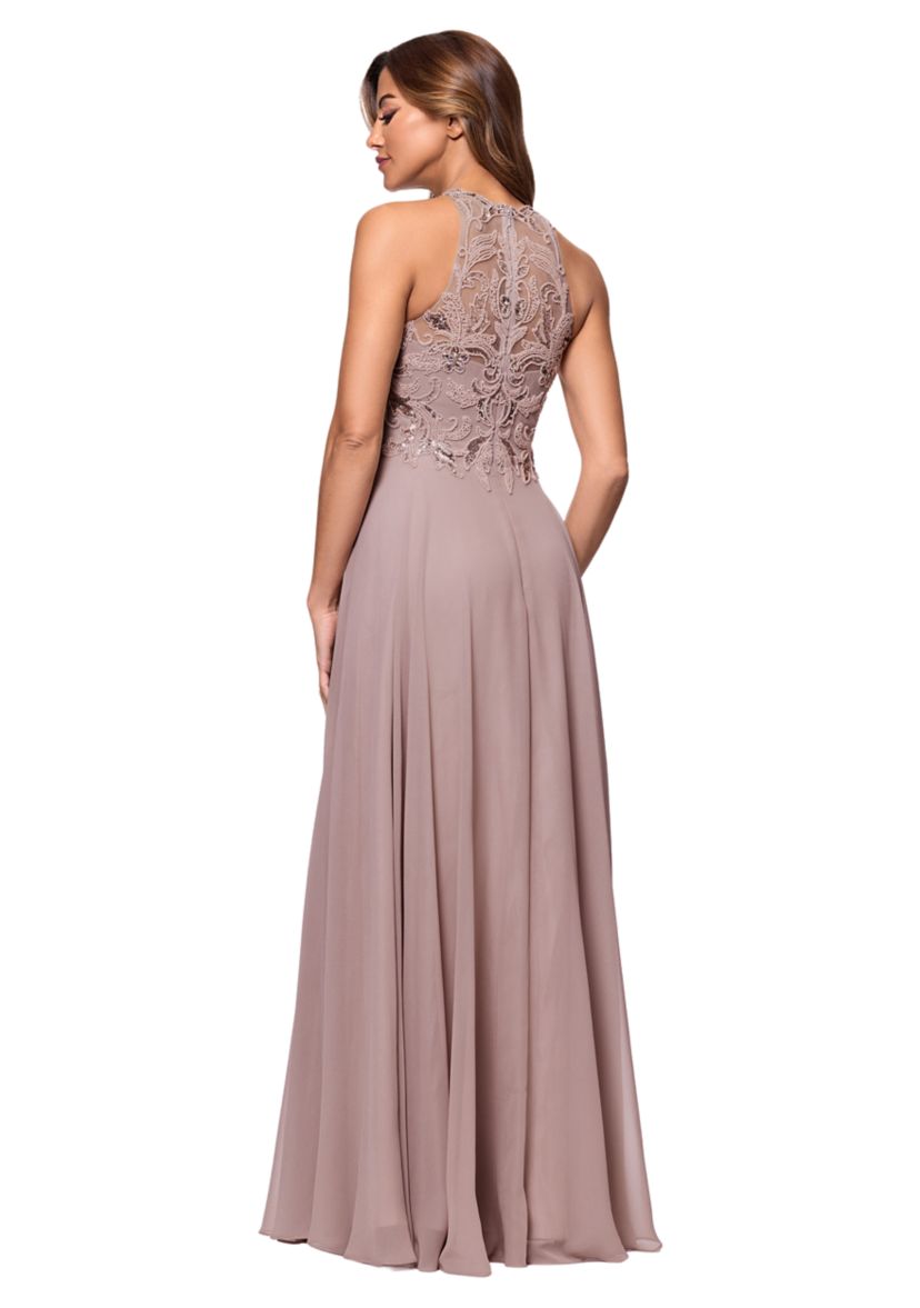 Womens Embellished Gown
