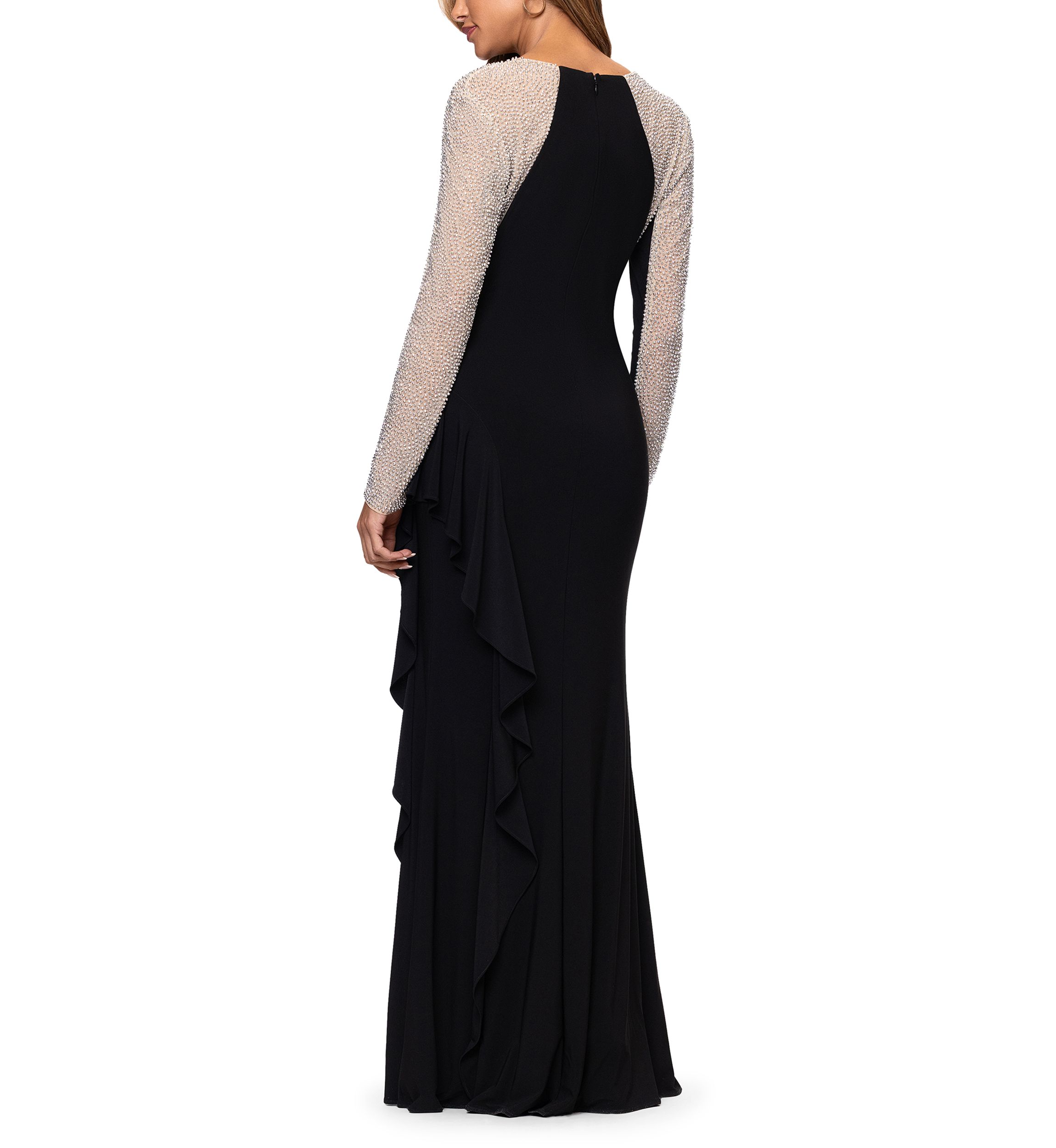 slim fit dress slacks Royal Blue Cut Out Knotted Slim Fit Maxi Dress – Hot Miami Styles main image 0