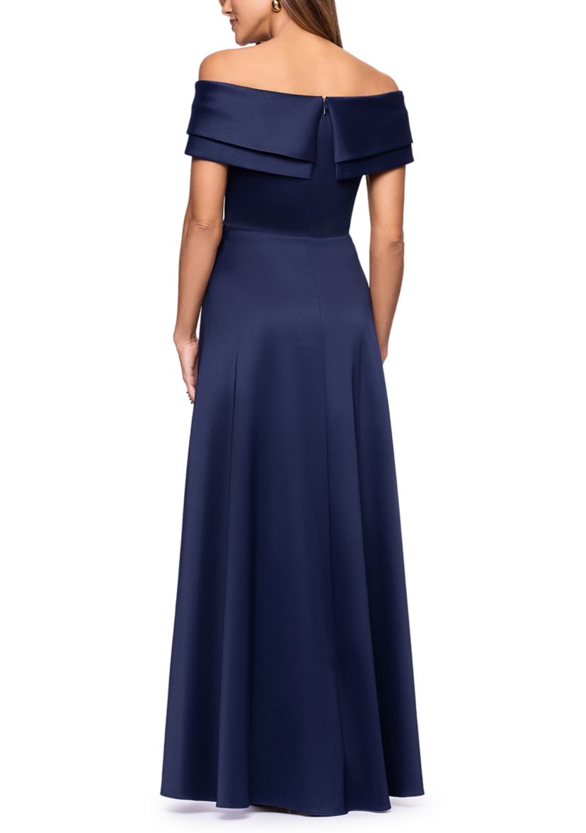 Xscape Women's Off The Shoulder Overlay Gown | Belk