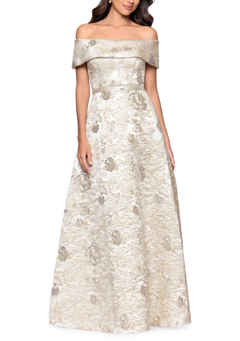 sachin and babi light blue dress When you have a ravishingly lovely silk brocade like this to work with, you  let it do all the talking. The anonymous dressmaker who created this ball  gown in 1850 clearly knew main image 0