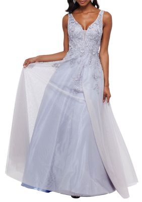 Xscape Bead Embellished Embroidered Ball Gown | belk