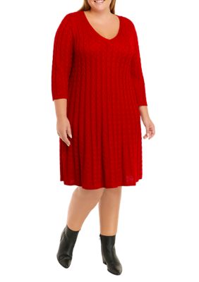 Belk plus size red cheap dresses