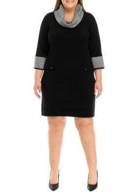 Belk plus hot sale size black dresses