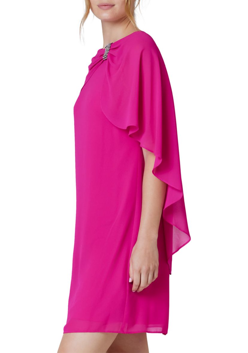 Womens Sleeveless Boat Neck Solid A-Line Dress