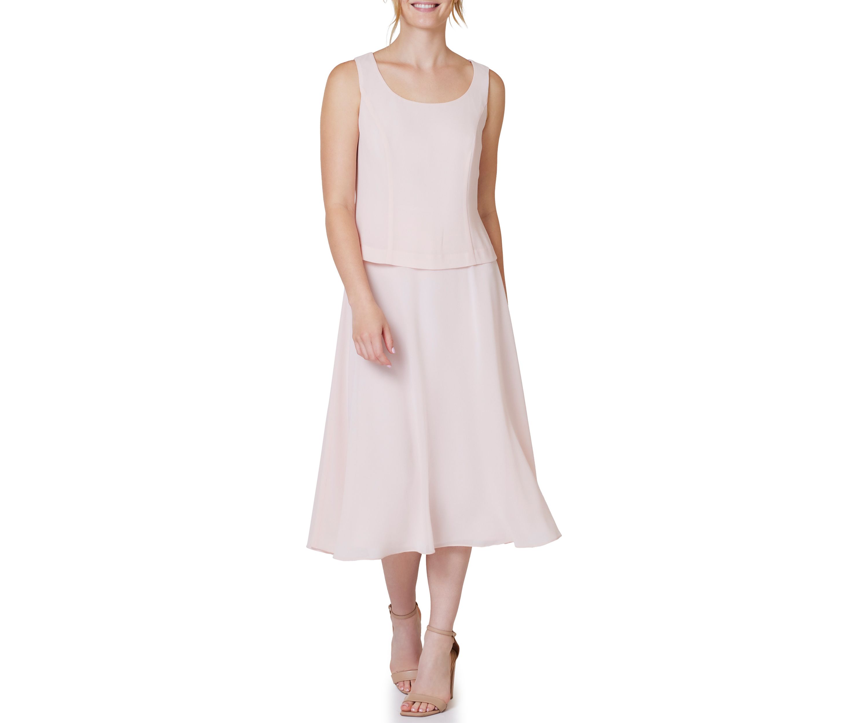 Womens Solid Cocktail Dress and Floral Jacket 