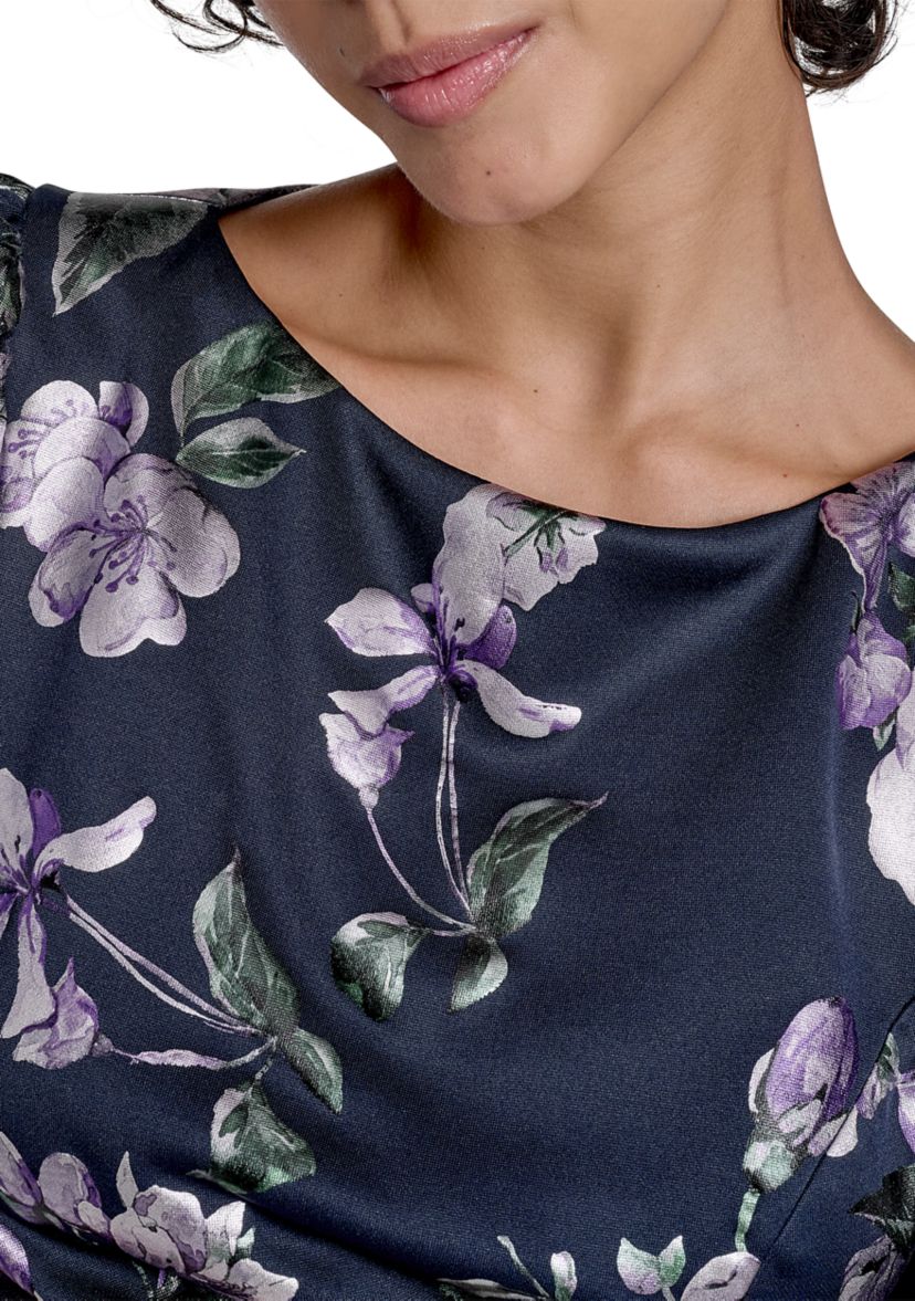 Womens Floral Printed Slim Gown