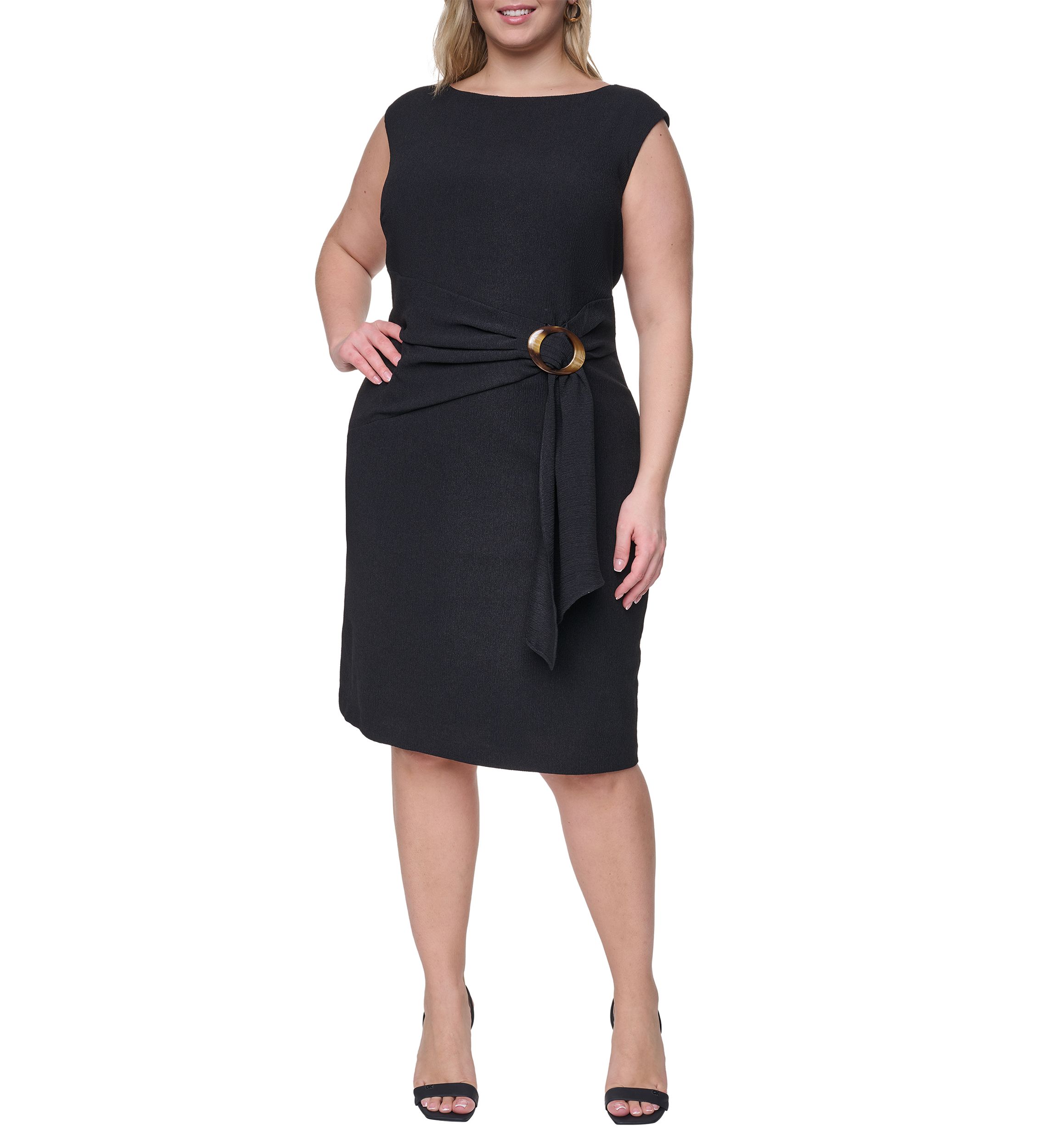 plus size work dresses Women Plus Size Bodycon Elegant Midi Dress Peplum Business Office Sheath Cocktail Dress With Belt