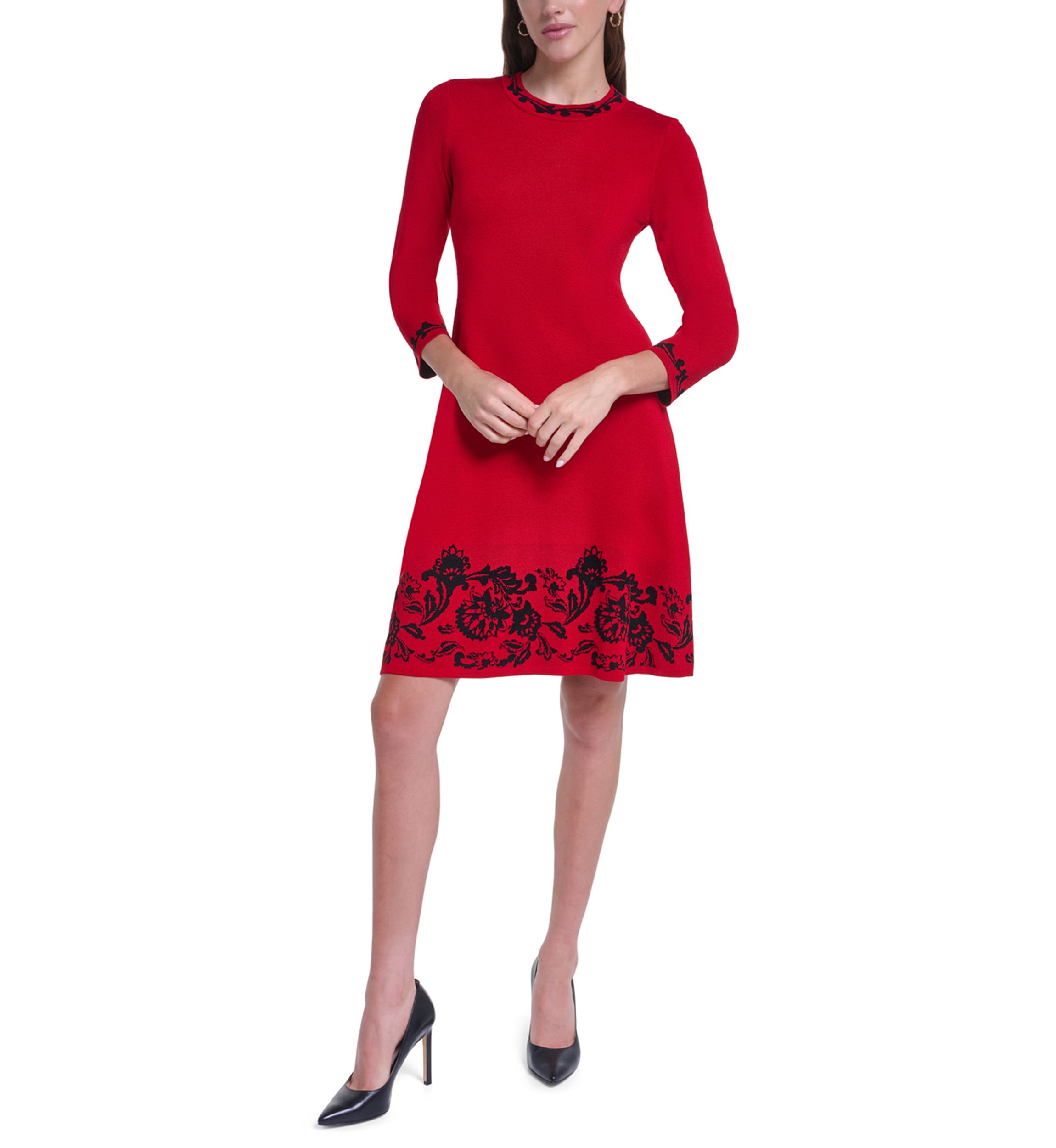 Women's Red Jessica Howard Casual Dresses