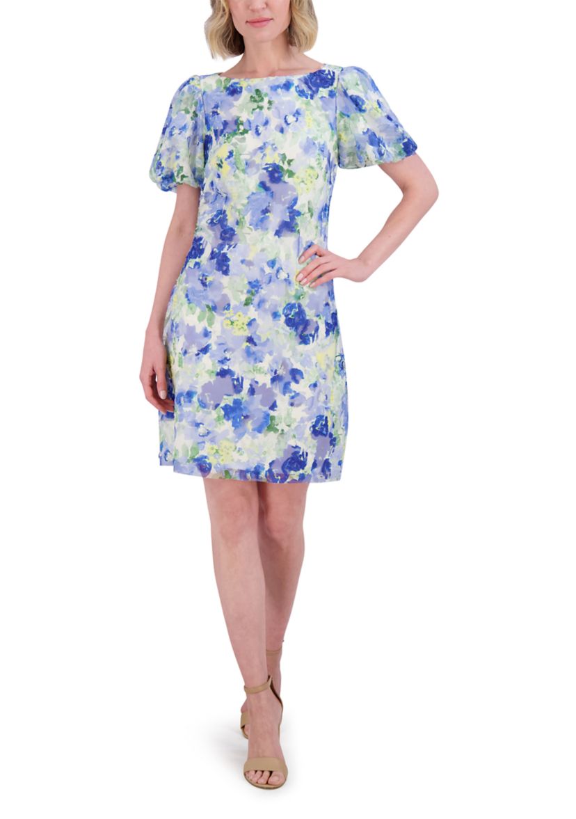 jessica howard shirt dress Jessica Howard Women's Short Sleeve Printed Crepe Shirt