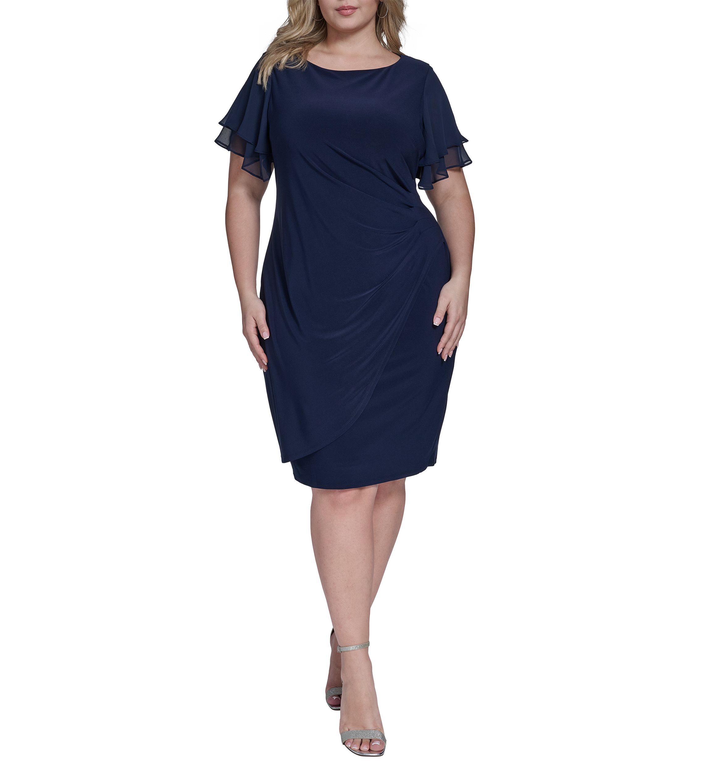 Women's Blue Plus Size Dresses