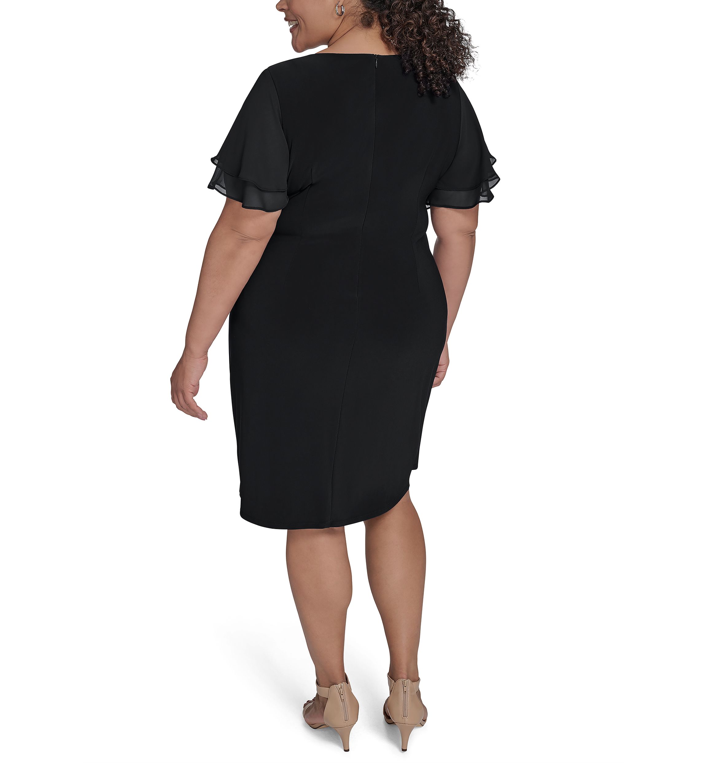 best little black dress plus size Women's Dresses cocktail dress for chubby ladies Keep bears wild by 40_summer_dresses size Lbd in an Color:(As Photo Burgundy Straps Style)