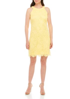 jessica howard lace halter a line dres