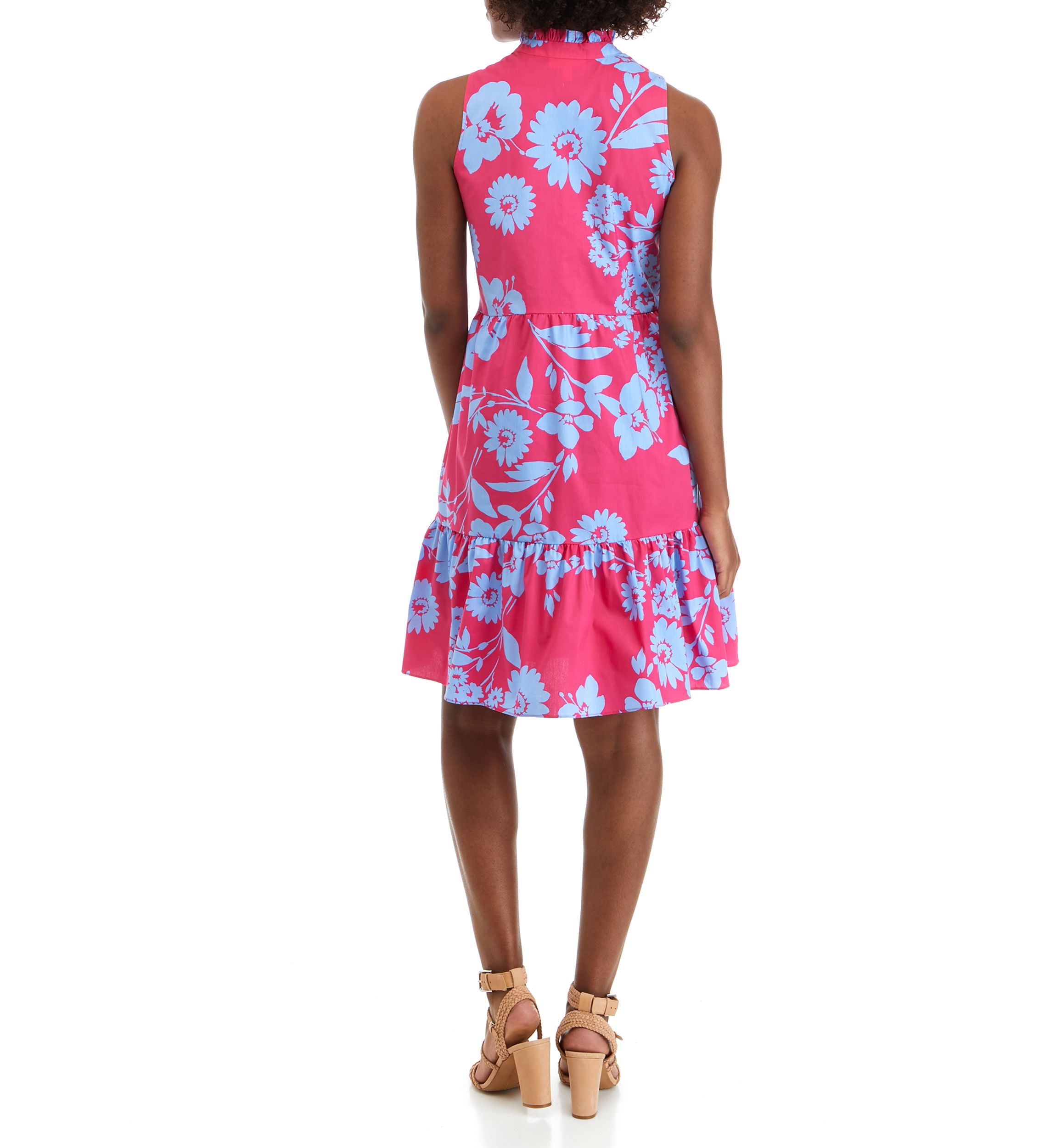 Womens Sleeveless Babydoll Dress 