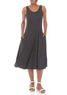 52seven Women's Sleeveless Knit Midi Dress | belk