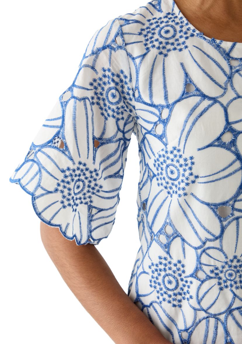 Womens Floral Printed Sheath Dress